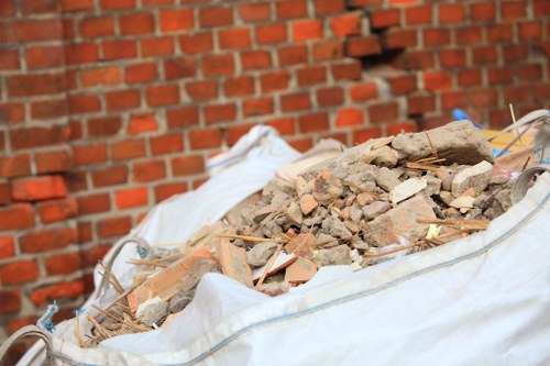 Professional waste removal team handling office waste in Enfield.