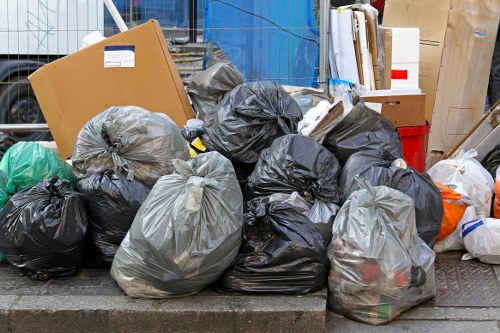 Eco-friendly disposal during Enfield garage clearance