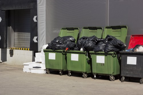 Eco-friendly disposal during flat clearance