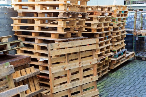 Workers performing risk assessment at a commercial collection site