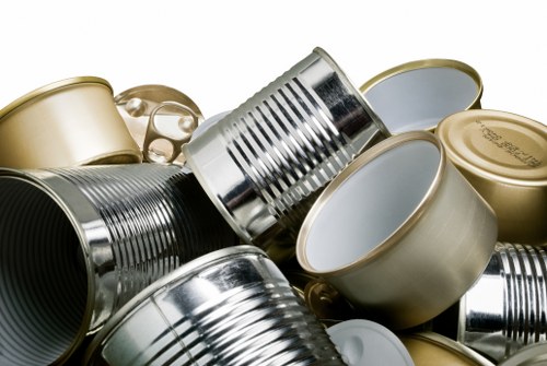 Clean and organized business premises with effective waste management solutions