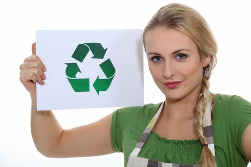 Professional team performing garden clearance services